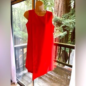 NWOT bright vibrant orange dress or tunic